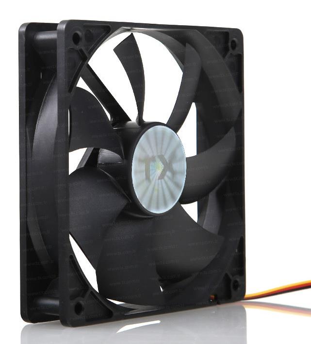 TX TXCCF12BK 12cm Siyah Kasa Fanı
