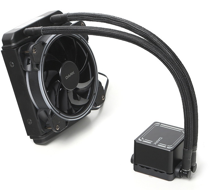 DARK DKCCW126 AquaForce W126 1700/1200/1150/1155/AM5/AM4 120 mm Fixed RGB LEDli Sıvı Soğutma - Görsel 2